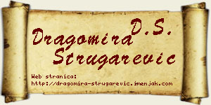 Dragomira Strugarević vizit kartica